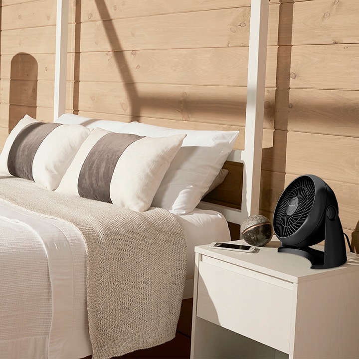 WENTYLATOR WIATRAK PODŁOGOWY CICHY MOCNY TURBOFAN HONEYWELL WYDAJNY 740m3/h