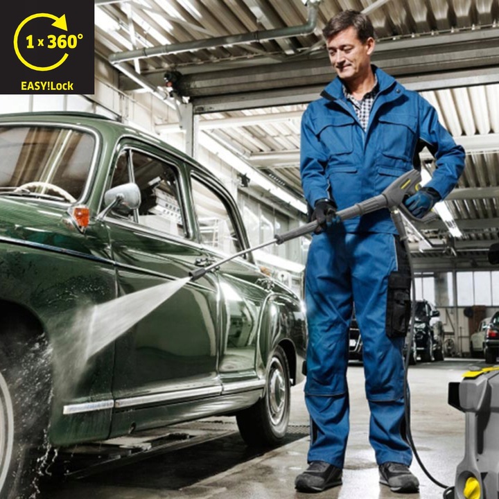 PROFESJONALNA MYJKA CIŚNIENIOWA KARCHER HD 5/17 CX PLUS BĘBEN + ZESTAW