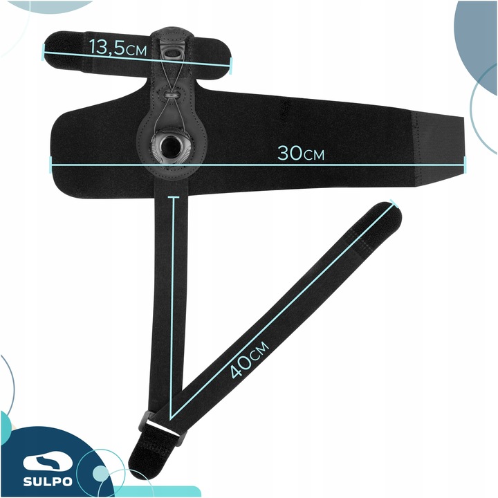 Aparat korygujący ułożenie dużego palca korektor na haluksy separator prawy