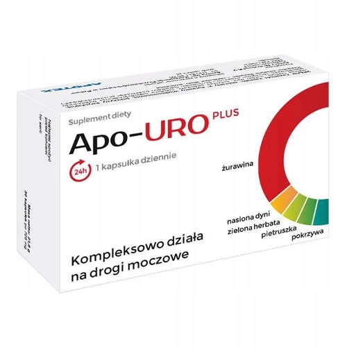 Apo-URO Plus Wsparcie Dróg Moczowych 30 Kapsułek