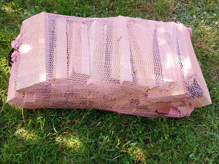 Drewno Buk WEDZENIE ROZPAŁKA kominek OGNISKO SUCHE worek 15kg