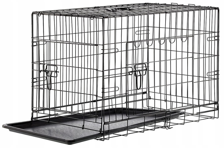 Klatka dla psa kennelowa metalowa Kojec transporter dla zwierząt