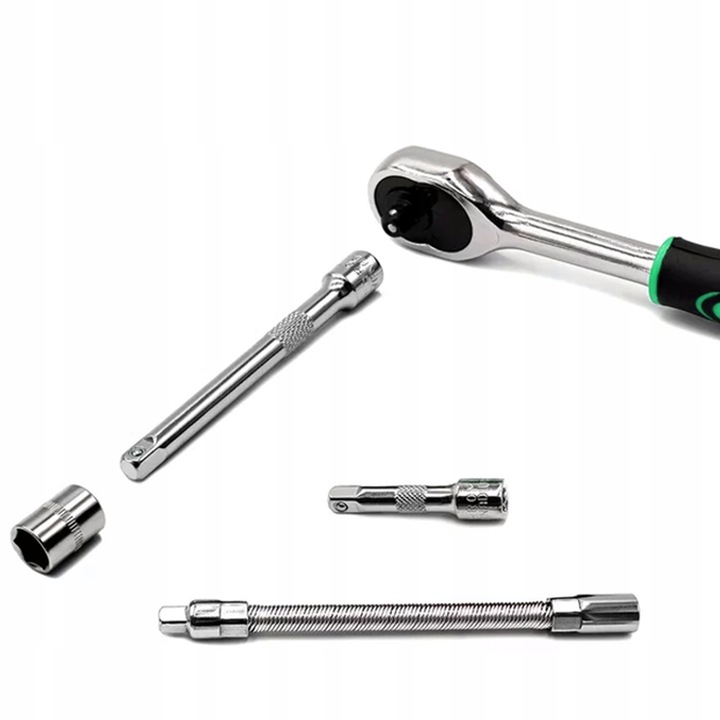 Zestaw klucze NASADKI 1/4 narzędzia klucze grzechotka TORX BITY INBUS