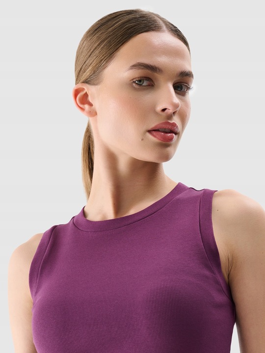 4F KOSZULKA DAMSKA TOP M TSLEF132 SS25