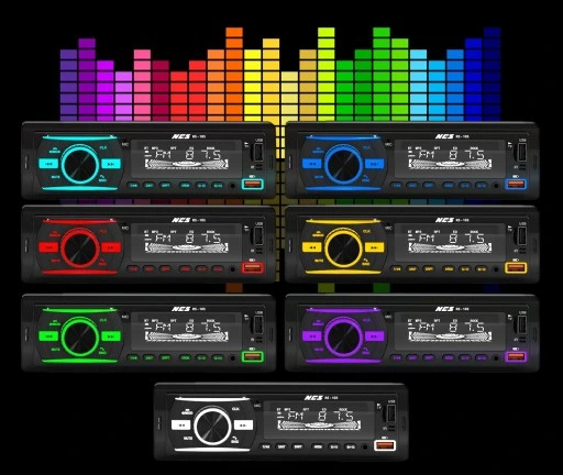 RADIO SAMOCHODOWE 1DIN USB SD MIKROFON BLUETOOTH