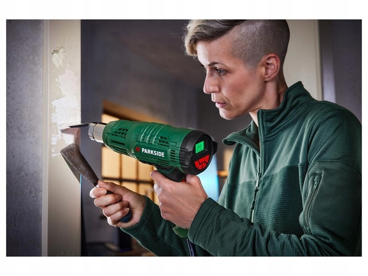 OPALARKA ELEKTRYCZNA PARKSIDE PHLGD 2000 C4 2000W ZESTAW DMUCHAWA + 4