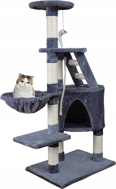 Drapak dla kota legowisko domek budka drzewo 120cm (F022)