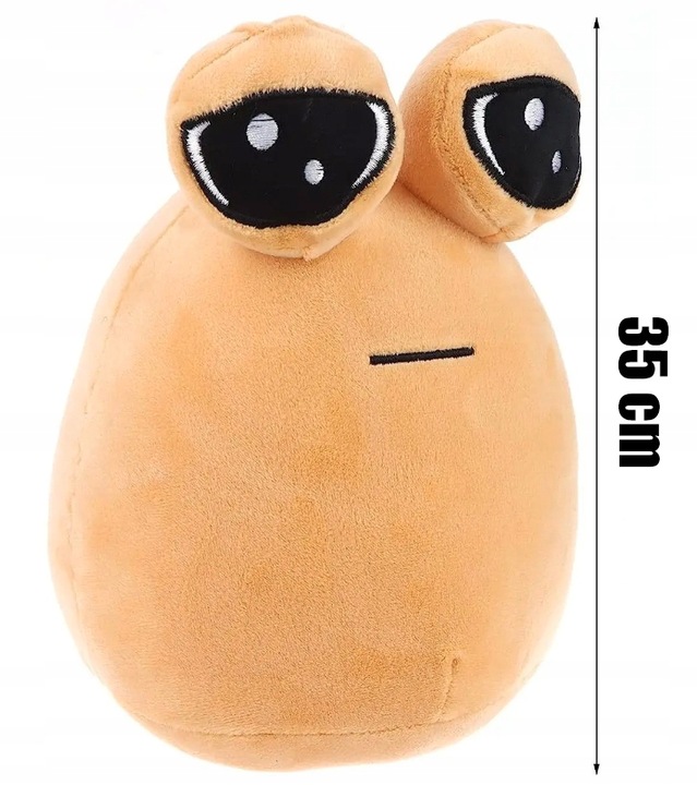 Miś Maskotka Poduszka Pluszowy Miękki Ziemniak Kosmita Przytulanka