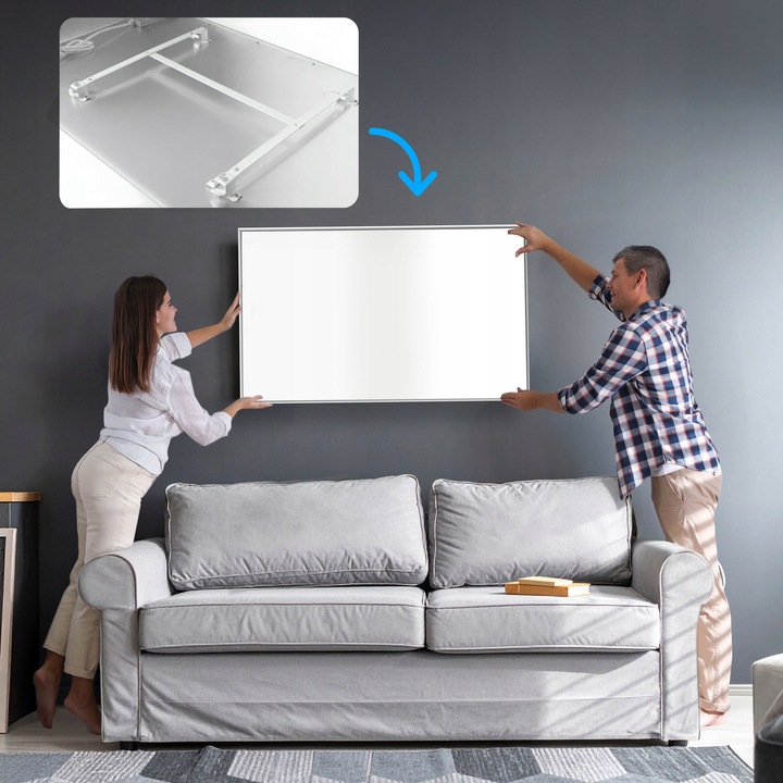 Grzejnik promiennik na podczerwień panel elektryczny EBERG 600W ECO IR WiFi