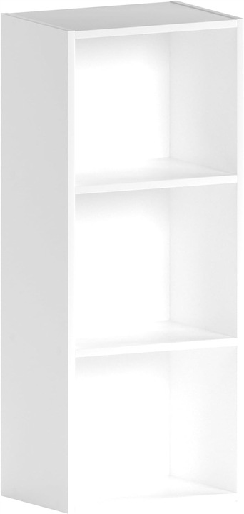 REGAŁ 80CM PÓŁKA SZAFKA KSIĄŻKI SEGREGATORY BIAŁY