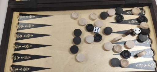 GRY DREWNIANE 3w1 = SZACHY + WARCABY + BACKGAMMON