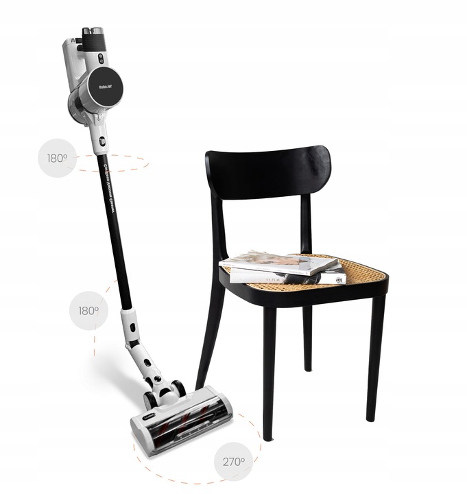 Odkurzacz pionowy mopujący RoboJet Speed Up Comfort 6w1 bezprzewodowy