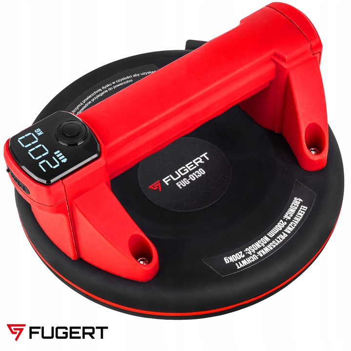 PRZYSSAWKA DO PŁYTEK PRÓŻNIOWA ELEKTRYCZNA UCHWYT DO GRESU 210MM