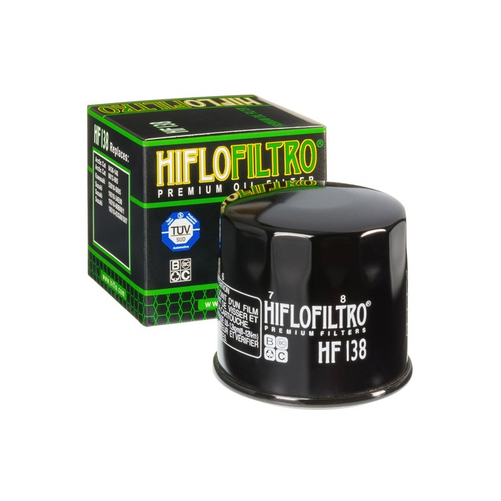 HIFLO FILTR OLEJU HF 138