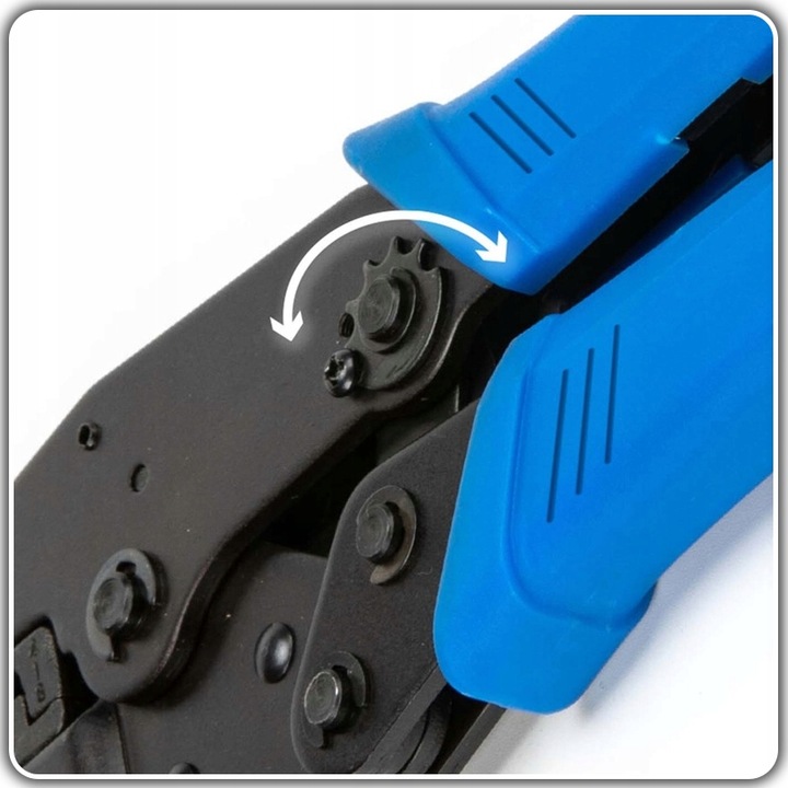 AUTOMATYCZNA ZACISKARKA PRASKA KONEKTORÓW NIEIZOLOWANYCH IZLOWANYCH