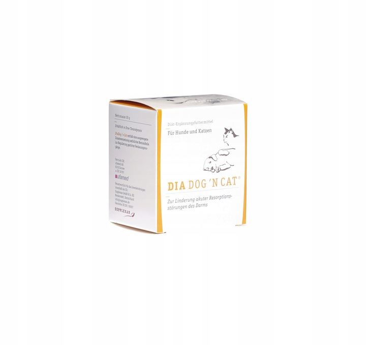 GEULINCX DiaDog'N'Cat tabletki na biegunkę dla psa i kota 18tabl.