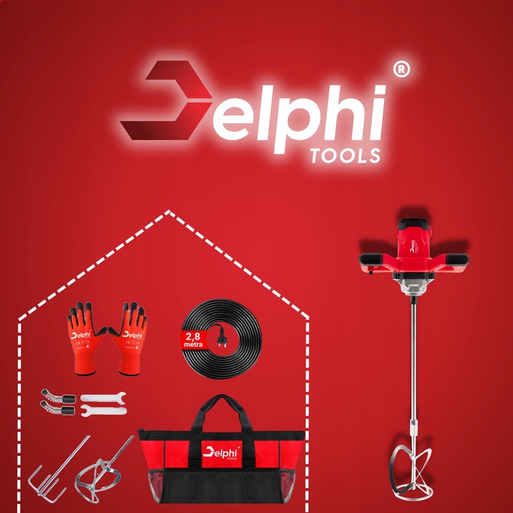 MIESZADŁO DO KLEJU BETONU ZAPRAW FARB ELEKTRYCZNE 2x MIESZALNIK