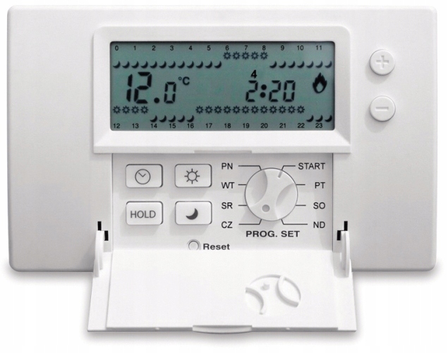 STEROWNIK REGULATOR TEMPERATURY BEZPRZEWODOWY TERMOSTAT TYGODNIOWY 2006TXRX