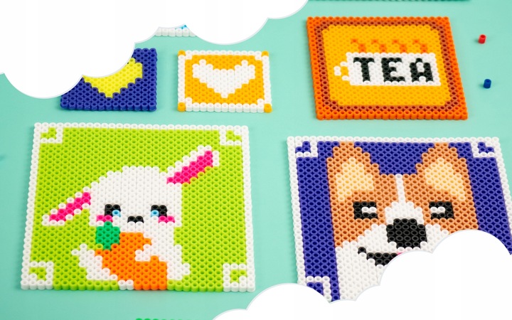 Książka 300 WZORÓW do Koralików do Prasowania Pasuje 1:1 do La Manuli