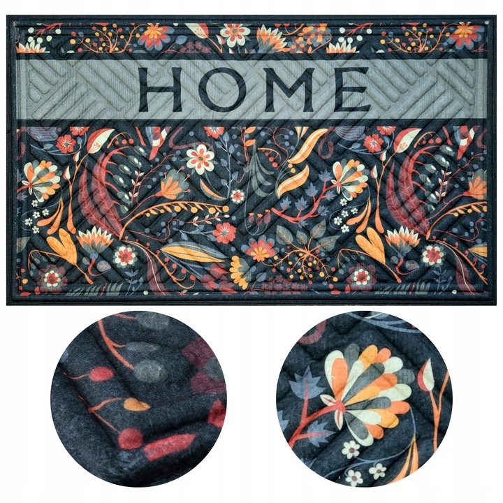 WYCIERACZKA WEJŚCIOWA HOME 45x75 cm POD DRZWI do BUTÓW GRUBA I SOLIDNA