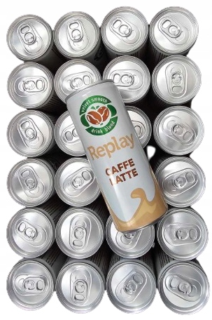 Mrożona Kawa Latte - Idealna kawa w puszce REPLAY Caffe Latte