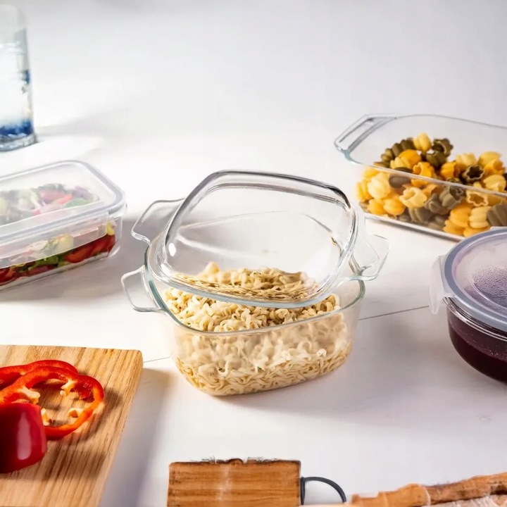 Naczynie żaroodporne 1,5l szklane do zapiekania z pokrywą Altom Design