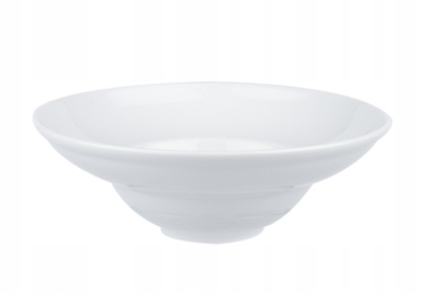 LUBIANA KASZUB/HEL Talerz Obiadowy Głęboki Do Makaronu Pasty 26 cm Biały