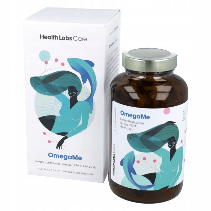 HEALTH LABS OmegaMe Omega 3 EPA i DHA z ryb 60