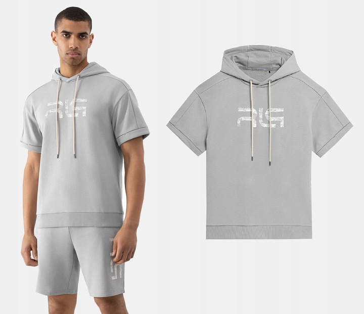 BLUZA DRESOWA MĘSKA TRENINGOWA 4F RL9 LEWANDOWSKI