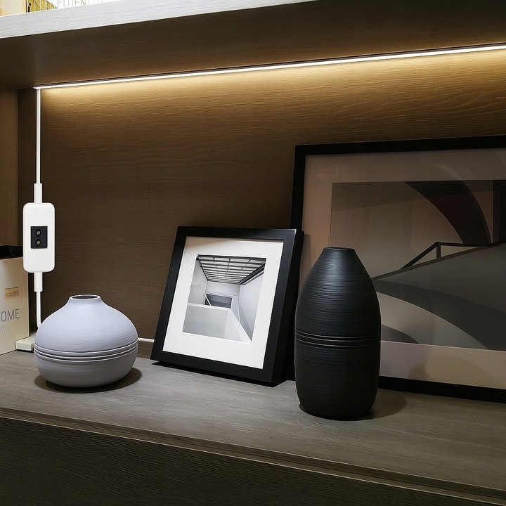 3m pod Szafkowa taśma Led COB 400led/m USB 5V 4000K bezdotykowy