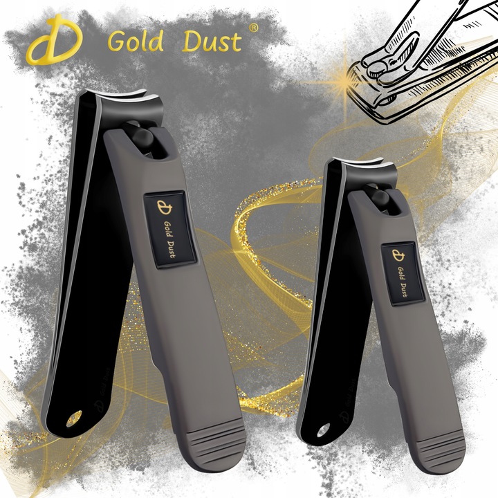 OBCINACZ DO PAZNOKCI GRUBYCH DUŻY ZESTAW CĄŻKI OBCINACZKI SKÓREK 2szt STAL