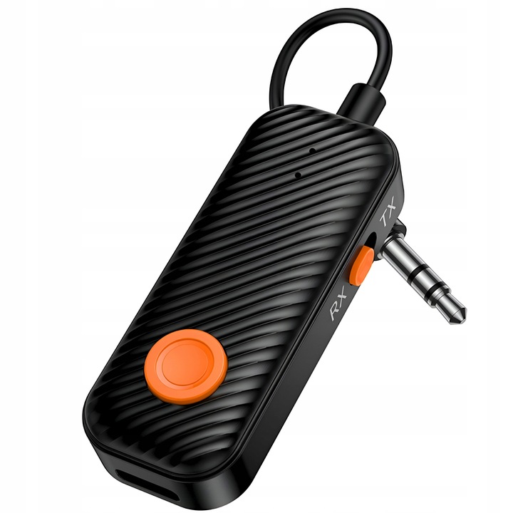 TRANSMITER ODBIORNIK NADAJNIK 2W1 BLUETOOTH 5.4 RX TX AUDIO AUX JACK