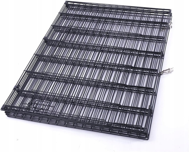 Metalowy Składany Kojec dla Psa Królika do Domu na Zewnątrz Zagroda