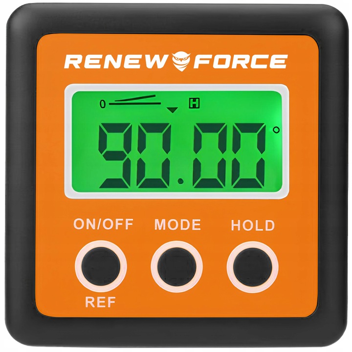 Cyfrowy Miernik Kąta LCD z Magnesem, Kątomierz, Poziomica