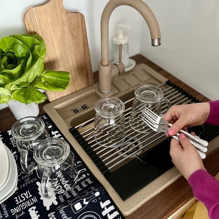 Nierdzewne SZTUĆCE OBIADOWE kpl DLA 6 OS zestaw sztućców DO ZMYWARKI Tadar