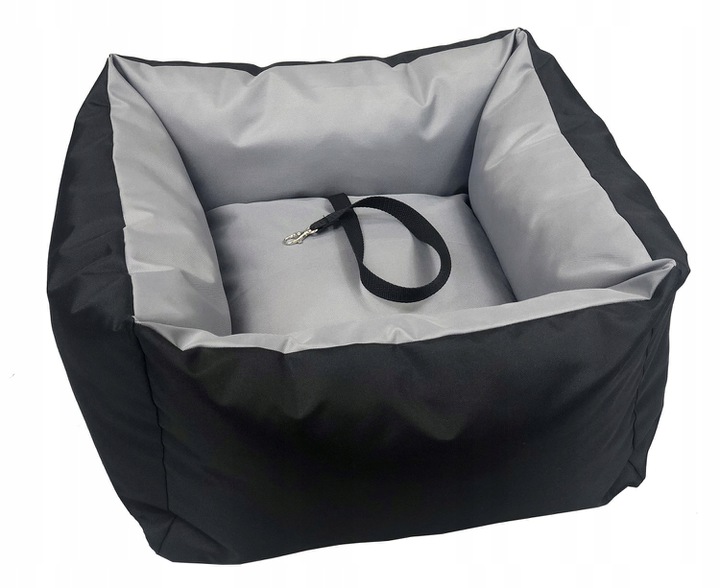 Transporter Samochodowy 55x55 cm Wodoodporny Szary dla Psa Kota