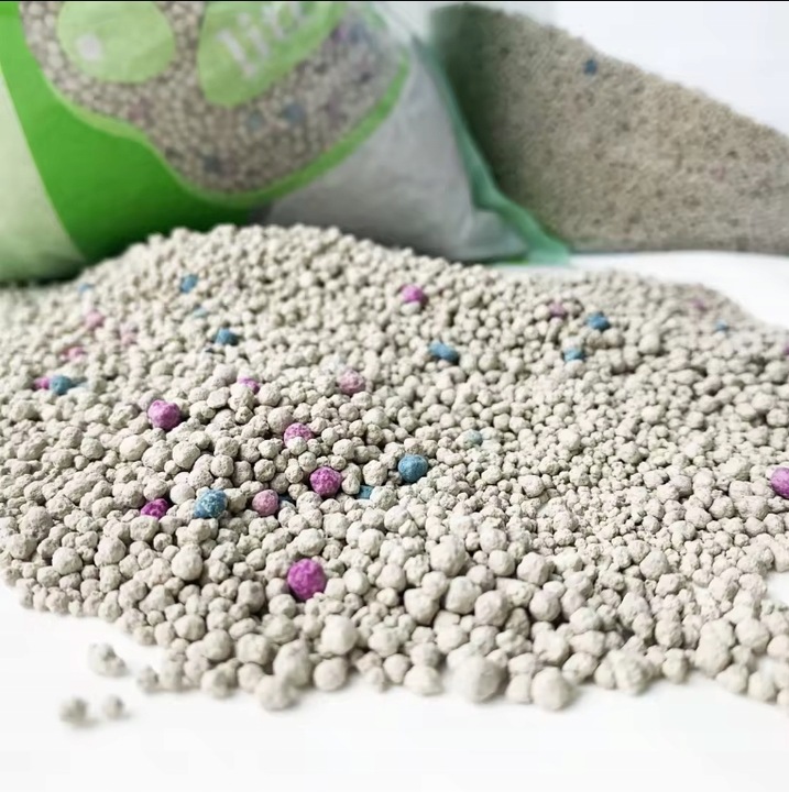 ŻWIREK DLA KOTA BENTONITOWY LAWENDOWY 25L ZBRYLAJĄCY NATURALNY BEZPYŁOWY