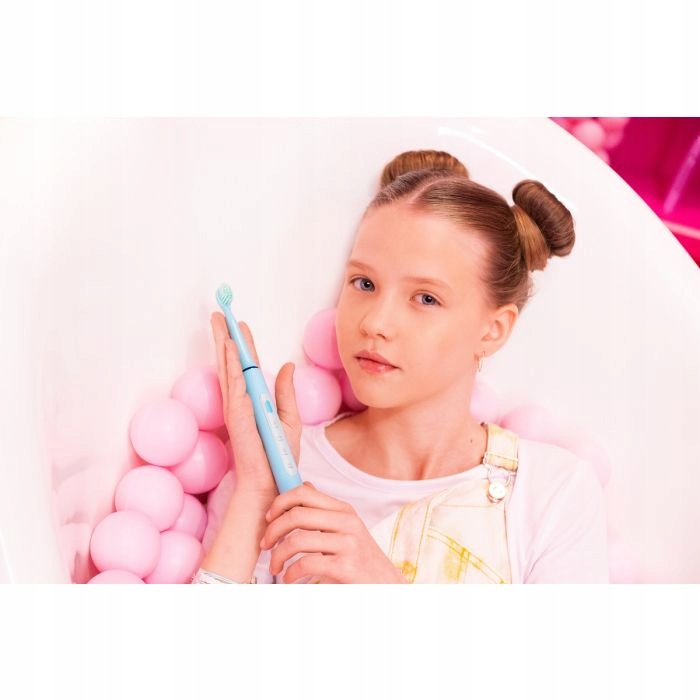 SZCZOTECZKA SONICZNA ELEKTRYCZNA DO ZĘBÓW DLA DZIECI 8+ VITAMMY SPLASH USB