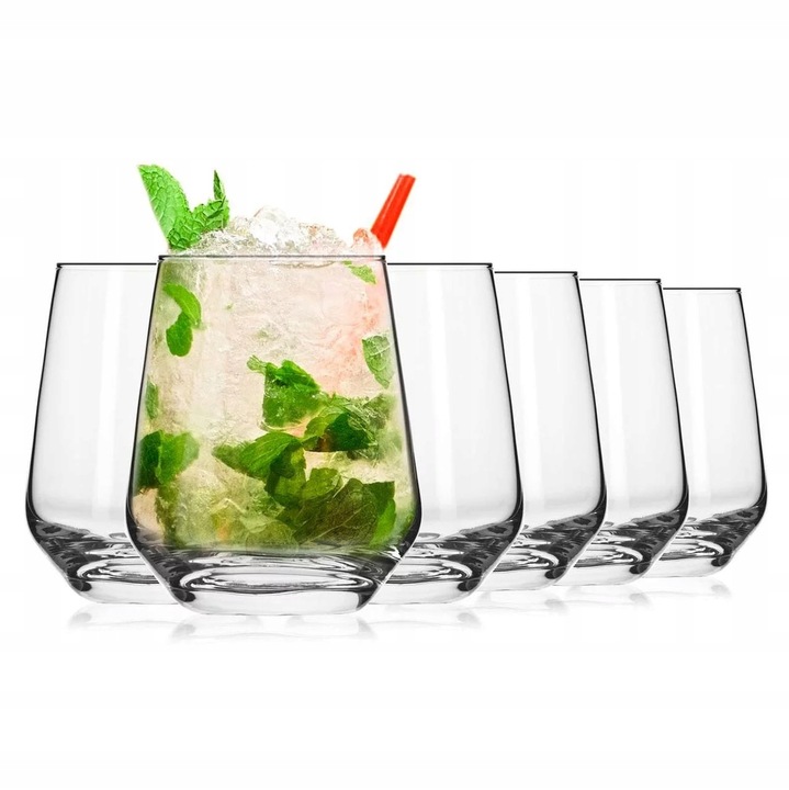 Szklanki do napojów 6 szt. 430 / 400 ml Splendour Krosno