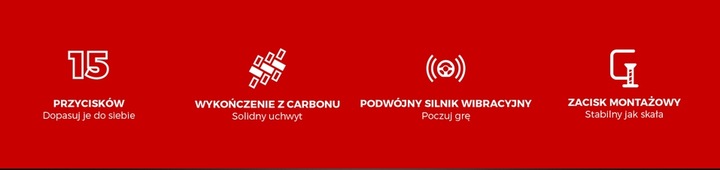 KIEROWNICA do PC Xbox 360 One Series PS3 PS4 GENESIS Seaborg 350 NGK-1566