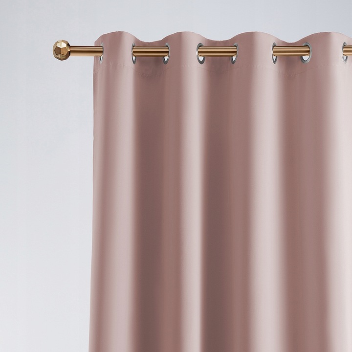 Zasłony gotowe do salonu zaciemniające na przelotkach Laurel 140X250 Kolory