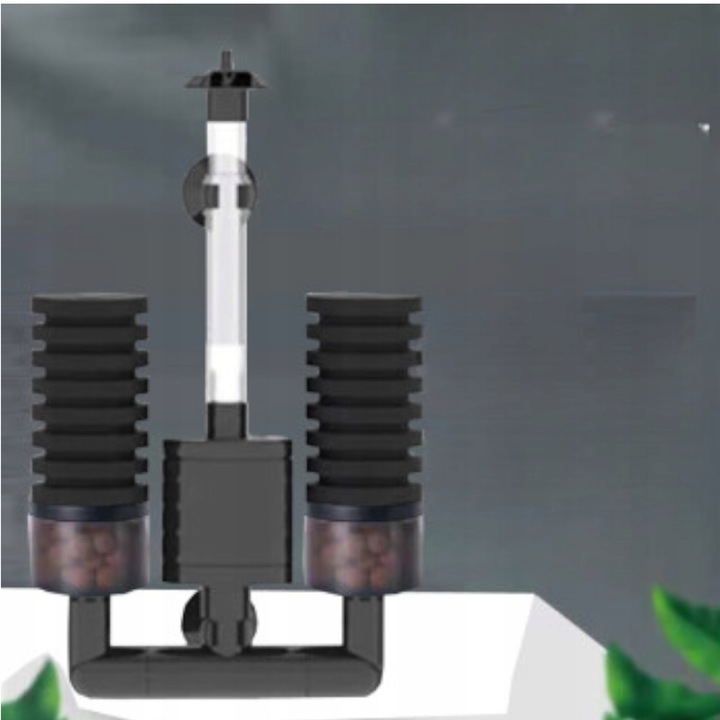 Filtr Gąbkowy Do Akwarium JF-80B z pompą 350l/h z Pojemnikami na Wkłady Bio