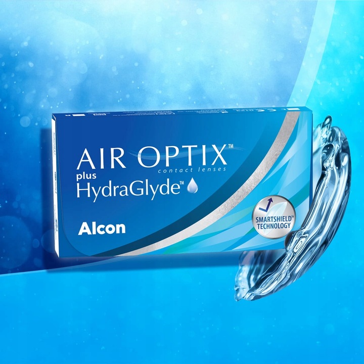 Air Optix Plus HydraGlyde, 3 szt. -4.25