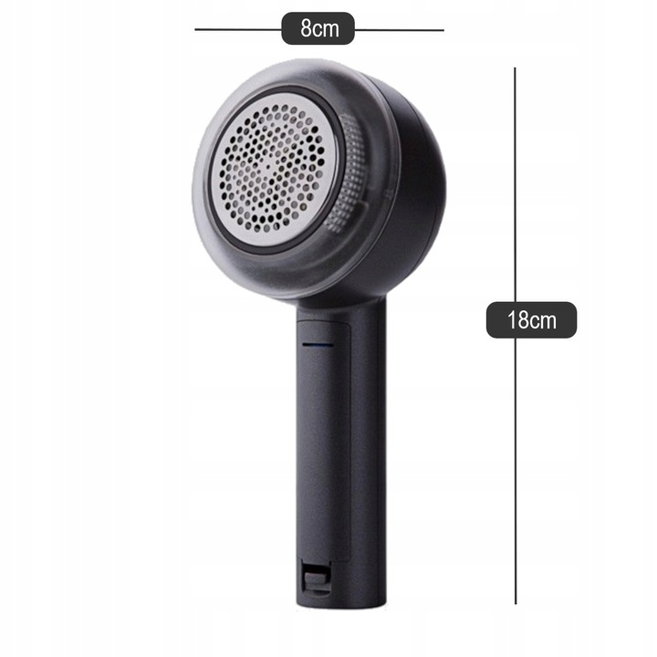 GOLARKA do ubrań swetrów tapicerki DUŻA MOCNA + 2 OSTRZA TNĄCE W ZESTAWIE