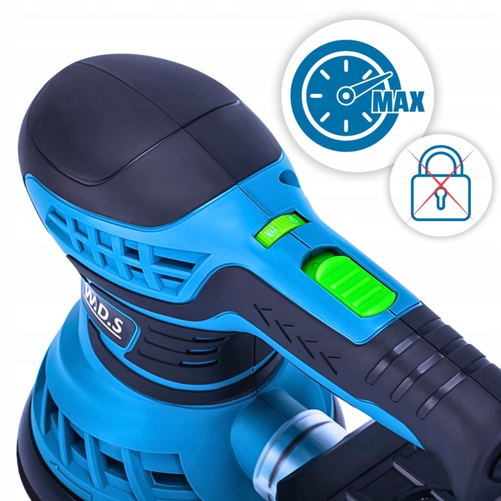 SZLIFIERKA MIMOŚRODOWA OSCYLACYJNA ELEKTRYCZNA DO DREWNA METALU 125MM