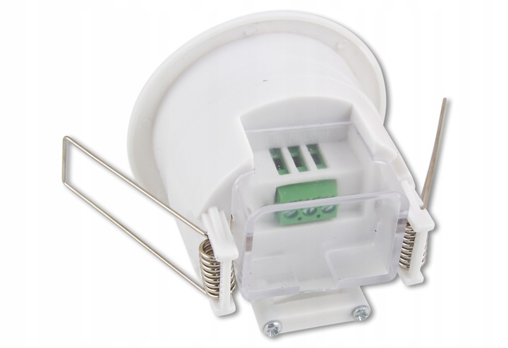 CZUJNIK RUCHU ZMIERZCHU natynkowy LED sufitowy PIR