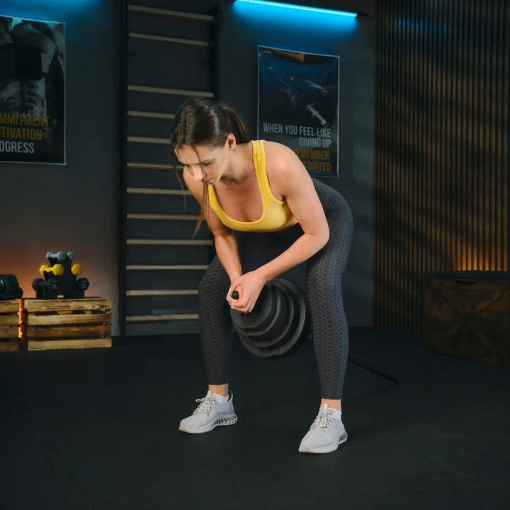 Zestaw obciążeń 4x5kg talerz obciążenie bitumiczne krążek 20kg Trex Sport