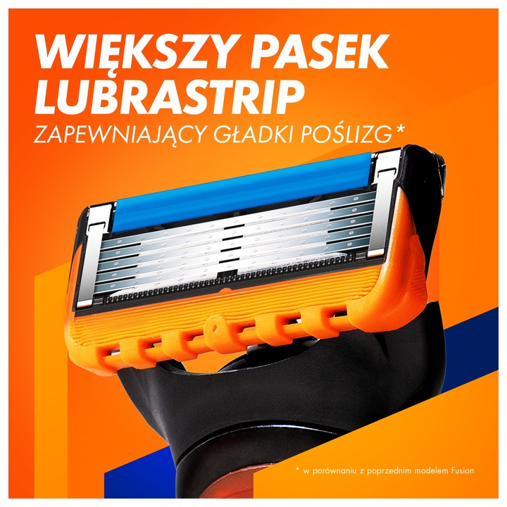 Gillette Fusion 5 Maszynka do golenia dla mężczyzn + 5 ostrzy