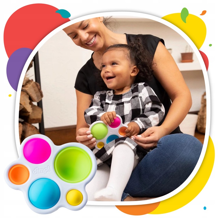 Bąbelki Dimpl Fat Brain Toy