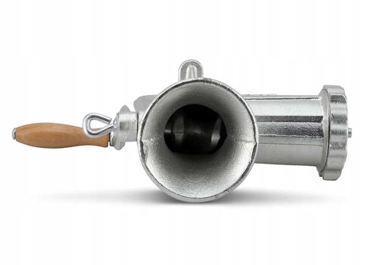 RĘCZNA MASZYNKA do MIELENIA Mięsa Żeliwna nr. 5 Nadziewarka 4 Sita 3